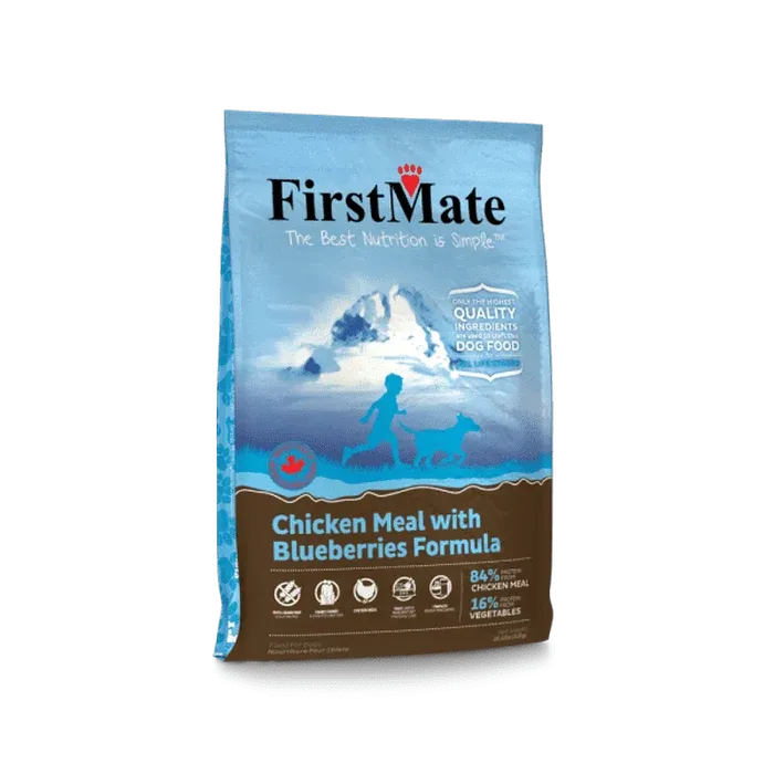 FirstMate / Chien / LID _ poulet et bleuets, Format: 5lb