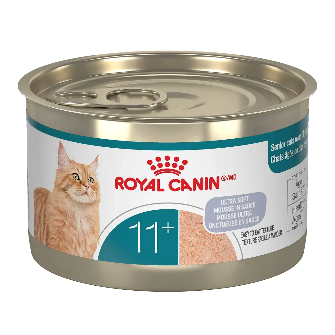 Royal Canin / Chat / ÂGÉ 11+ mousse ultra onctueuse en sauce _ 145 g, (5.1 oz)