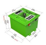 105AH 51 Volt "MINI" 
Professional Lithium Battery Kit