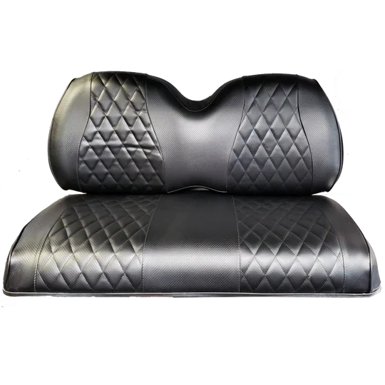 Black Diamond Stitched Seat Covers (staples required)