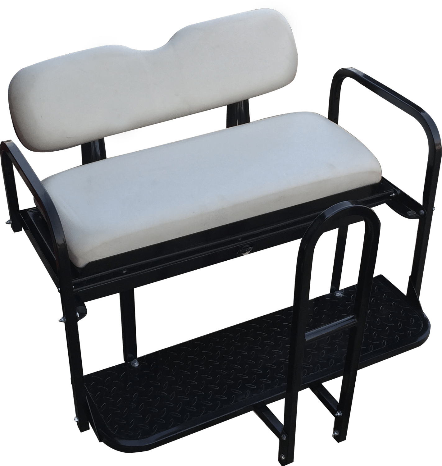 NOMAD Rear Flip Seat – EZGO TXT / White Cushion Set