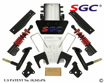 SGC Lift Kit – 6″ Heavy Duty Built-In Coil-Over Shock A-Arm for EZGO RXV (2014-Plus)