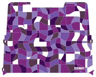 PURPLE GEOMETRIC