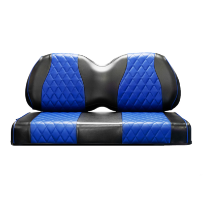 Black with Royal Blue Stripe