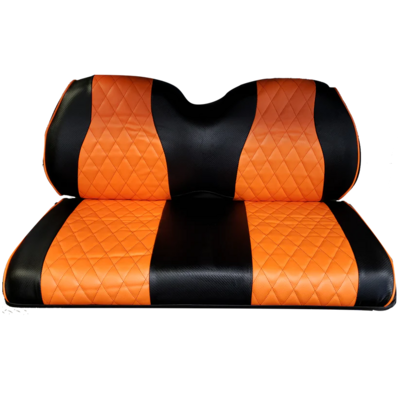 Black with Orange Stripe