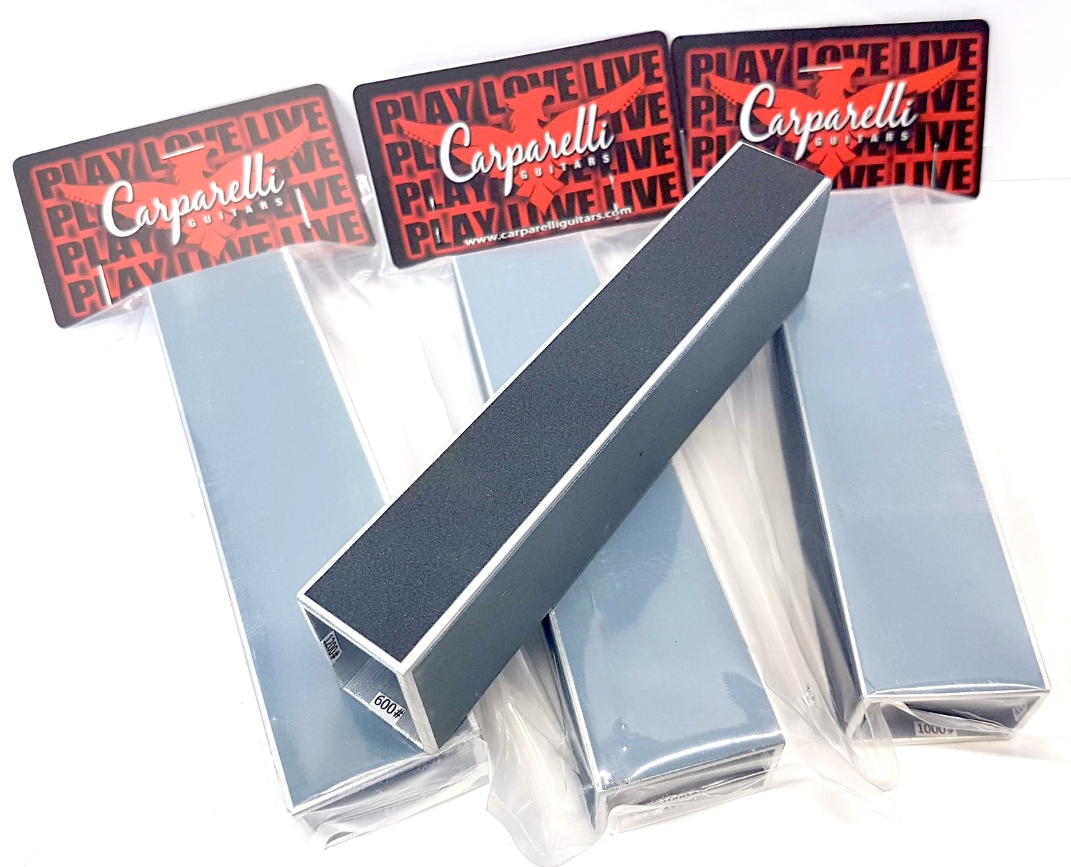 6" Guitar Bass Fret Leveling Files With Self-adhesive Sandpaper 400# 600# 1000# 1200# Grit