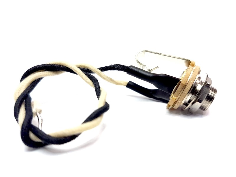 Carparelli Pre-Wired Switchcraft® no. 11 1/4 in. Input Jack