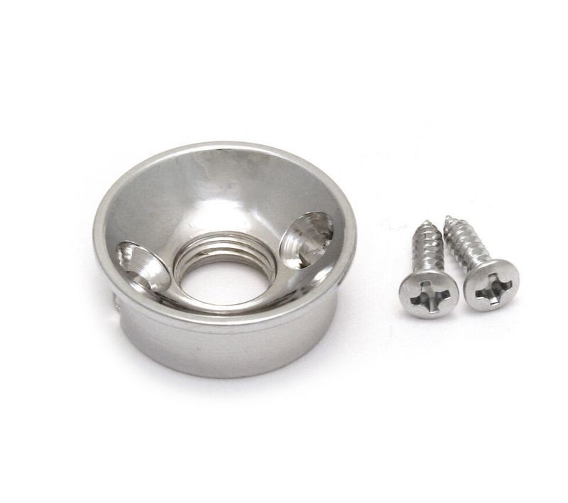 Brio USA Size ElectroSocket Retrofit Jackplate for Telecaster® Nickel