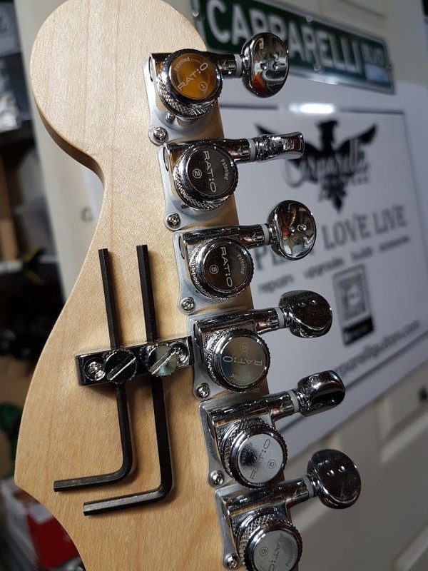 Carparelli Allen Hex Wrench Holder for Tremolos Floyd Rose Chrome