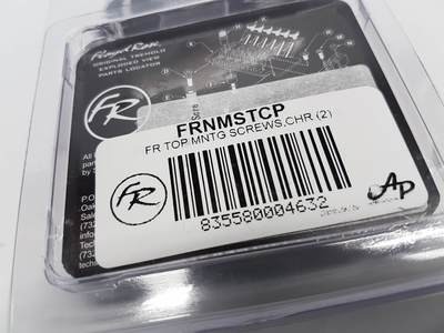 Floyd Rose Original Nut Mounting Screws (Top) Chrome