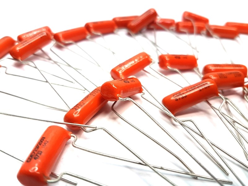 1 x Sprague Orange Drop 0.047uf 100v Capacitor