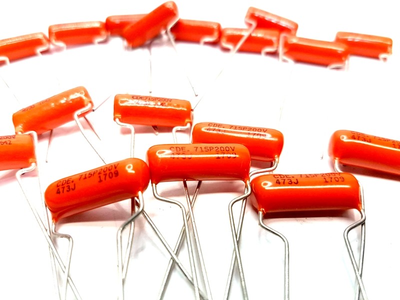 1 x Sprague Orange Drop 0.047uf 100v Capacitor