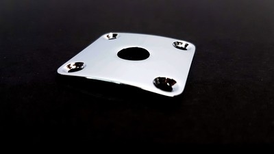Square Curved Jack Plate Chrome