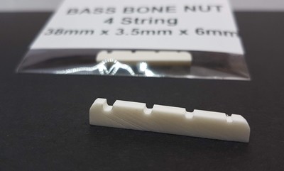 4 String Bass Bone Nut 38mm