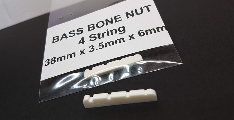 4 String Bass Bone Nut 38mm