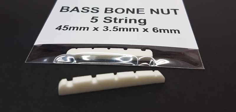 5 String Bass Bone Nut 45MM