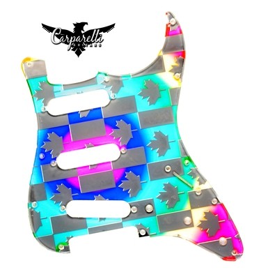 Carparelli SSS Strat® Pickguard 11 Holes
Custom Acrylic Canada