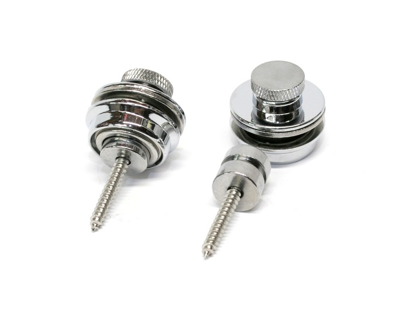 Brio Flat Top Quick Release Strap Lock Chrome