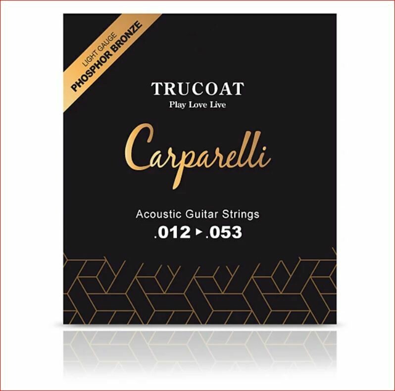 Carparelli Acoustic TruCoat String (012-053)