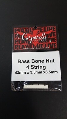 4 String Bass Bone Nut 43mm