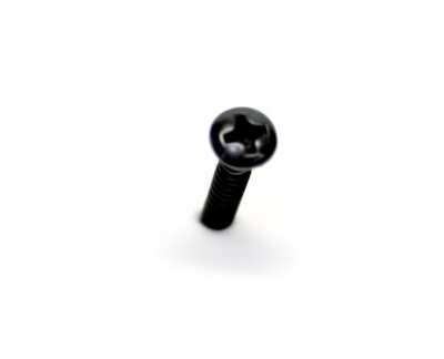 Brio 10 Pack Bridge Mounting Screws 3mmD 22mm L BLACK
