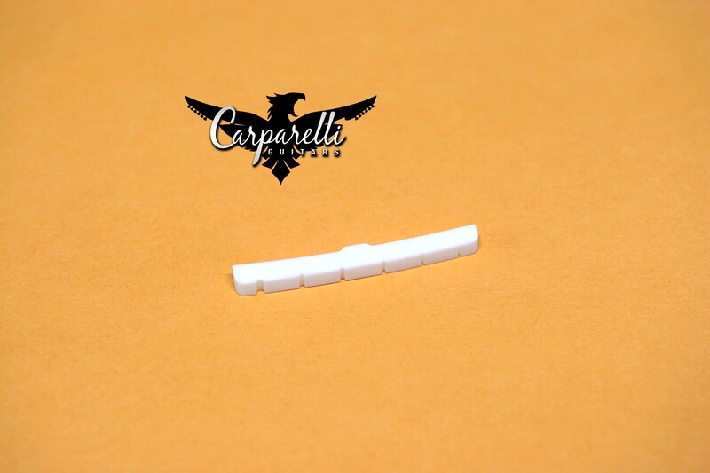 43mm / 1 11/16" curved bone nut for Fender Strat Tele Guitar