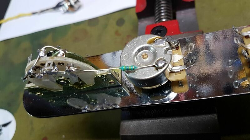 Carparelli Guitar Professional Telecaster HS Pre wired Control Plate Tele Guitar