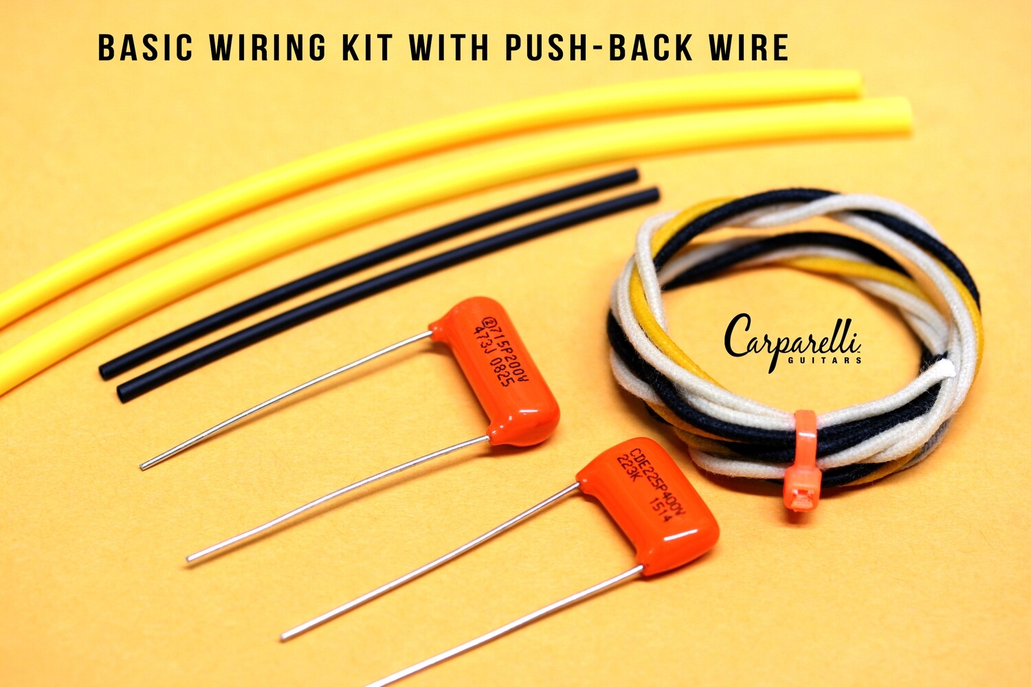 Basic Wiring Kit with Push Wire, Caps & Heat Shrink