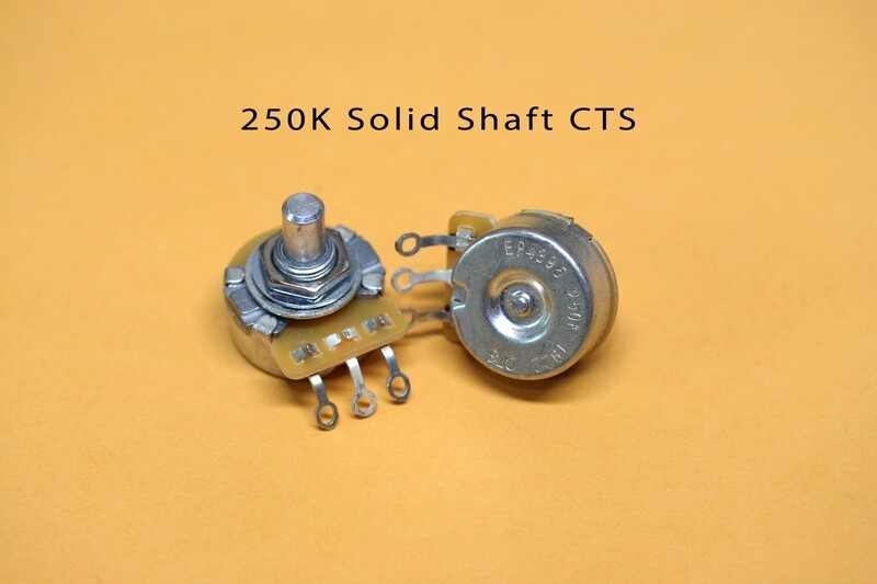 CTS 250K Vintage-style Solid Audio Pot