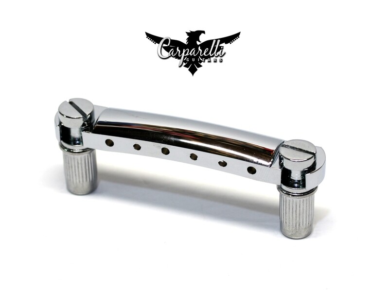 Carparelli Stop Tailpiece with Metric Studs &amp; Anchors Chrome