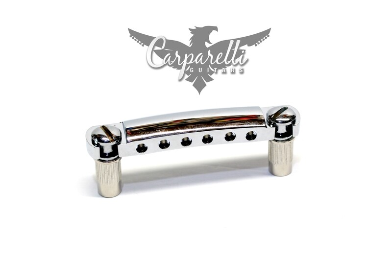 Carparelli Stop Tailpiece with Metric Studs &amp; Anchors Chrome