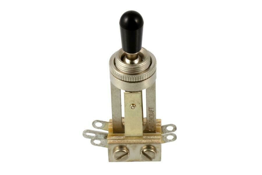 Switchcraft Style Straight Type 3-Way Toggle Switch