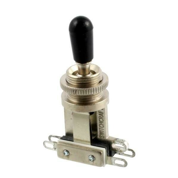 Switchcraft Short Straight  3-Way Toggle Switch