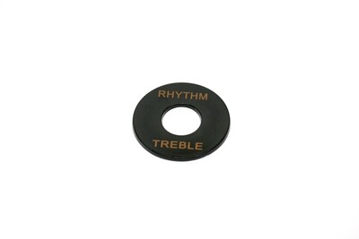 Plastic Rhythm/Treble Ring - Black