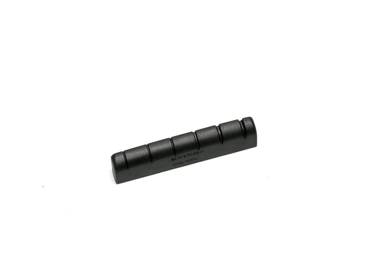 Graphtech Black TUSQ XL LT-6010- Gibson USA Style Guitar Nut, Flat, Slotted