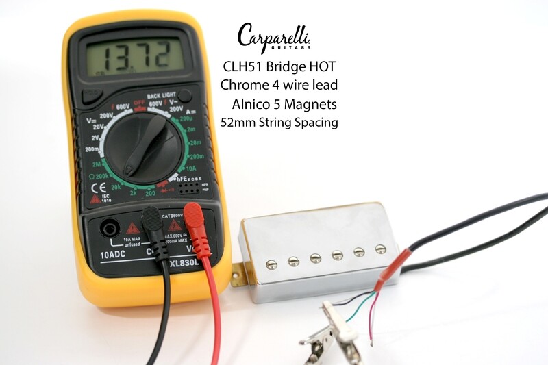 Carparelli Chrome CLH51 Alnico 5 SET