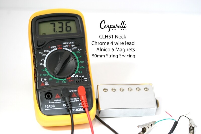 Carparelli Chrome CLH51 Alnico 5 NECK