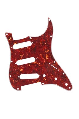 Brio SSS Strat® Pickguard 11 Holes Vintage Tortoise Shell