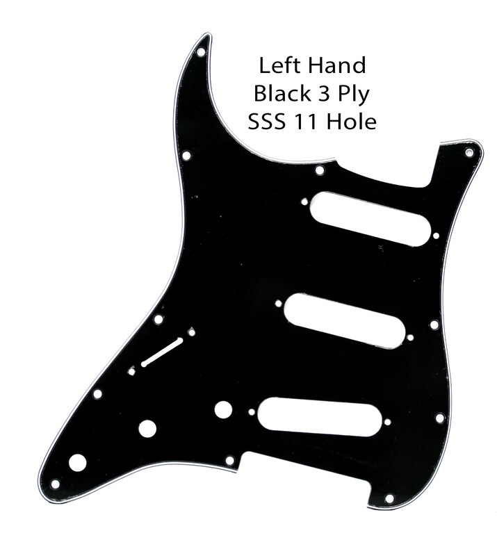Brio Left Hand SSS 11 Hole 3 Ply Black