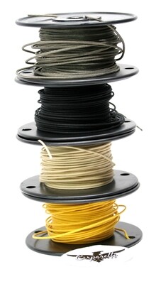 1 foot Premium USA Vintage Stranded Core Push-back Cloth Wire Braided Mesh