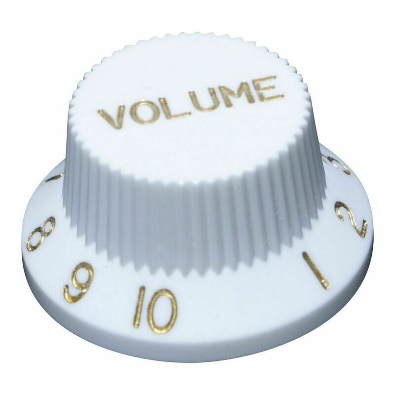 White Strat Style US Size 1 vol 2 tone