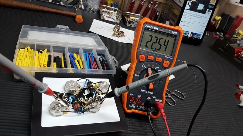 Carparelli Les Paul® 50's Style Wiring Harness Bumble Bee