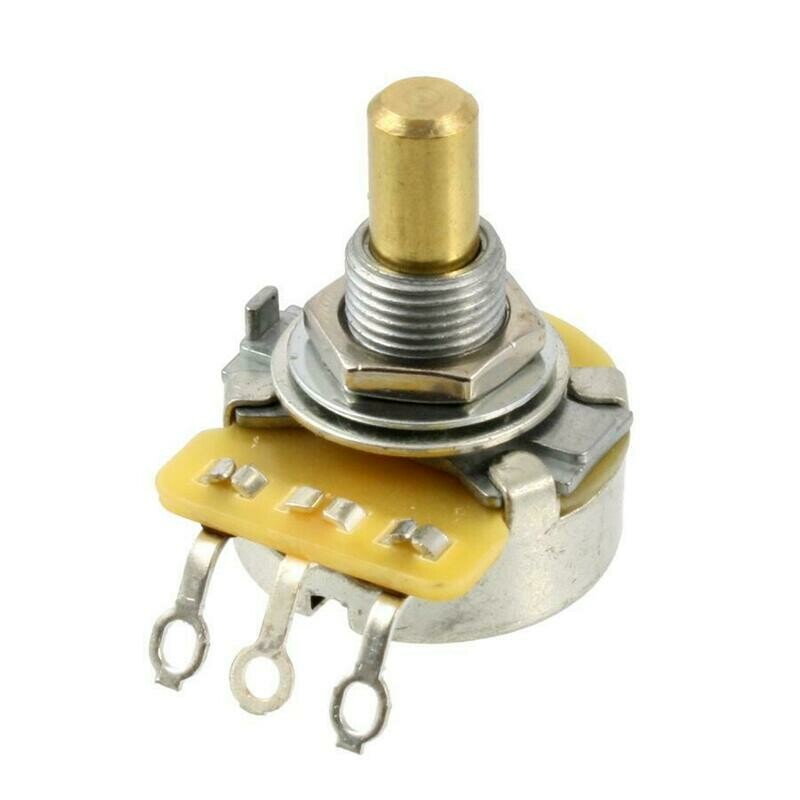Genuine CTS Tone  Volume 250K Solid Shaft Pots for Fender Tele or Strat