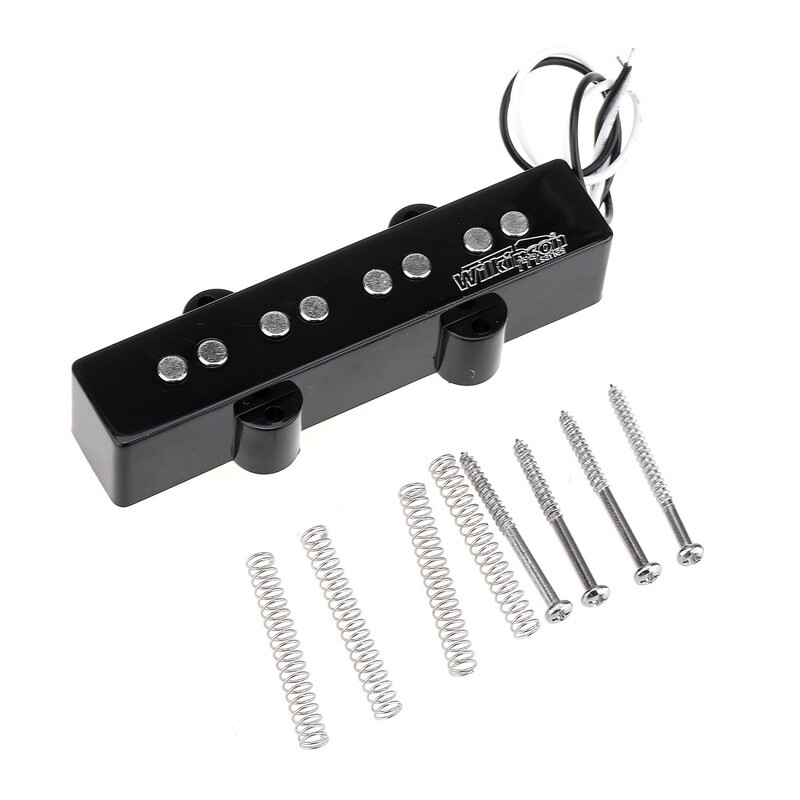 Wilkinson Variable Gauss Ceramic Traditional Jazz Bass Pickups Set for JB Style Electric Bass