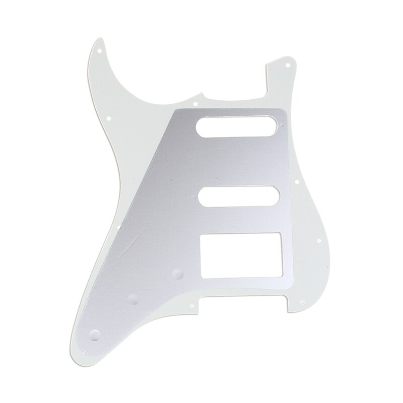Brio 11-Hole Modern Style Strat HSS Pickguard for American Stratocaster Pearloid Purple
