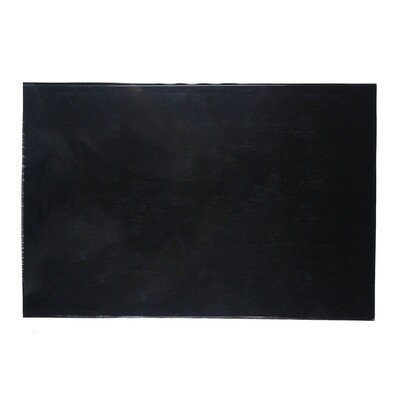 Brio Pickguard Blanks 12&quot; x 17&quot; 1 Ply Matte Black