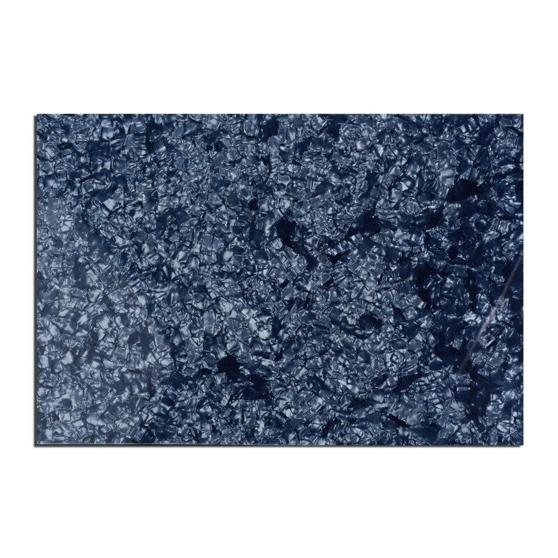 Brio Pickguard Blanks 12" x 17" 4 Ply Pearloid Grey