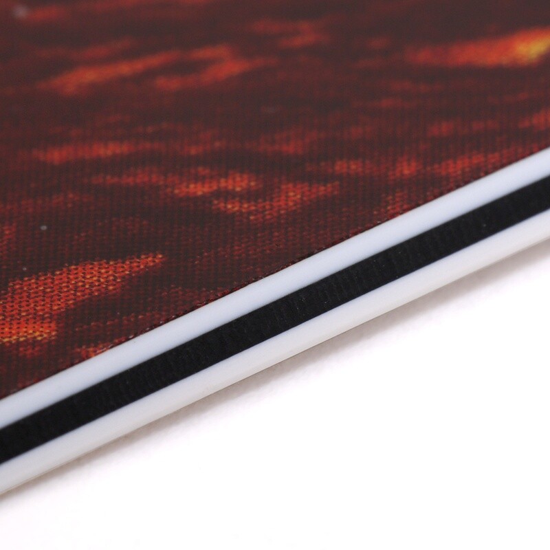 Brio Pickguard Blanks 12" x 17" 4 Ply Red Tortoise Shell