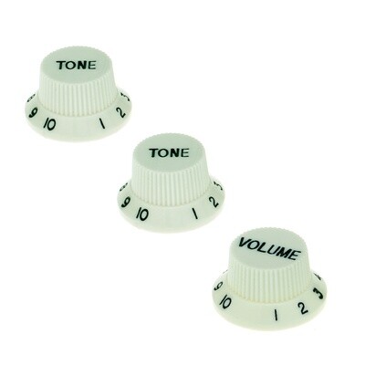 Mint Green Strat Style Knobs US Size
