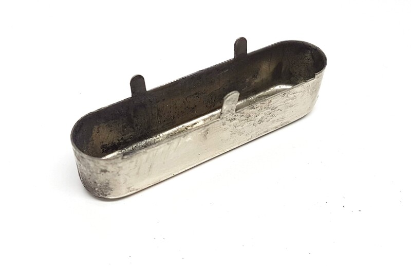 Tele Neck Unplated Nickel Silver Pickup Cover